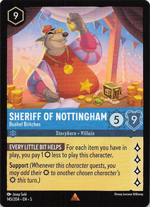 Disney Lorcana: Shimmering Skies EN: #145 Sheriff of Nottingham