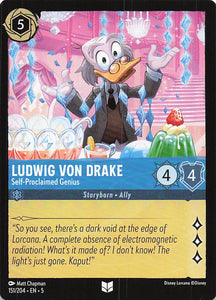 Disney Lorcana: Shimmering Skies EN: #151 Ludwig von Drake