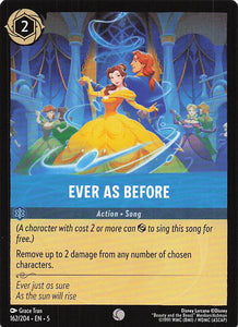 Disney Lorcana: Shimmering Skies EN: #162 Ever as Before