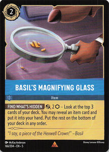 Disney Lorcana: Shimmering Skies EN: #166 Basil's Magnifying Glass