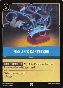 Disney Lorcana: Shimmering Skies EN: #167 Merlin's Carpetbag