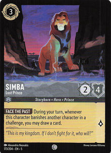 Disney Lorcana: Shimmering Skies EN: #173 Simba