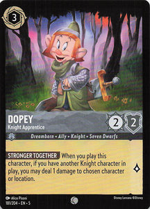 Disney Lorcana: Shimmering Skies EN: #181 Dopey