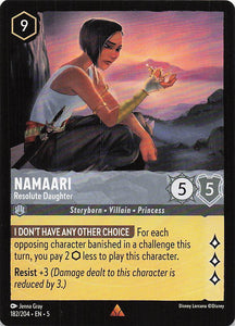Disney Lorcana: Shimmering Skies EN: #182 Namaari