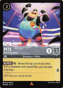 Disney Lorcana: Shimmering Skies EN: #187 Pete