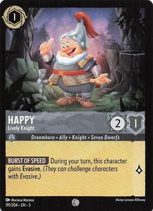 Disney Lorcana: Shimmering Skies EN: #191 Happy