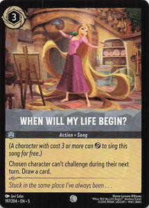 Disney Lorcana: Shimmering Skies EN: #197 When will my life begin?