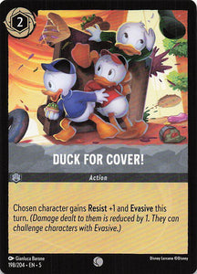 Disney Lorcana: Shimmering Skies EN: #198 Duck for cover!