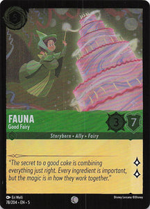 Disney Lorcana: Shimmering Skies Foil EN: #78 Fauna