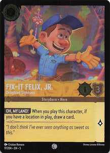 Disney Lorcana: Shimmering Skies Foil EN: #17 Fix-It Felix Jr.