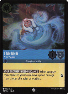 Disney Lorcana: Shimmering Skies Foil EN: #156 Tanana