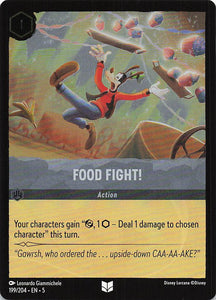 Disney Lorcana: Shimmering Skies Foil EN: #199 Food Fight!