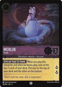 Disney Lorcana: Shimmering Skies Foil EN: #38 Merlin