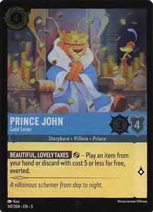 Disney Lorcana: Shimmering Skies Foil EN: #147 Prince John