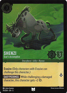 Disney Lorcana: Shimmering Skies Foil EN: #70 Shenzi