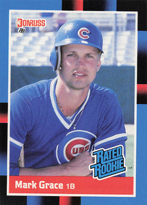 1988 Donruss Mark Grace #40 RC