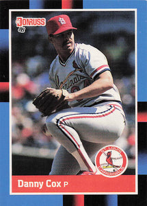 1988 Donruss Danny Cox #60