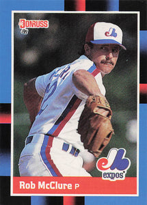 1988 Donruss Bob McClure #529
