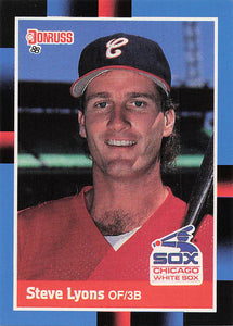 1988 Donruss Steve Lyons #532
