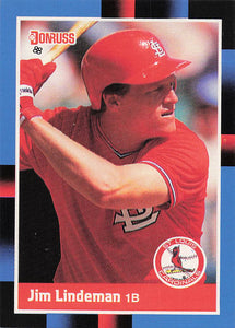 1988 Donruss Jim Lindeman #540