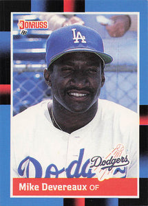 1988 Donruss Mike Devereaux #546 RC