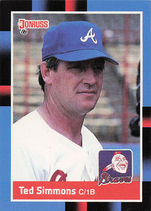 1988 Donruss Ted Simmons #560