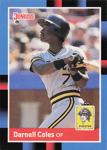 1988 Donruss Darnell Coles #572