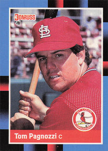 1988 Donruss Tom Pagnozzi #577 RC