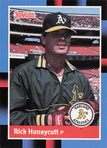 1988 Donruss Rick Honeycutt #590