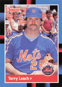 1988 Donruss Terry Leach #603