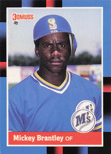 1988 Donruss Mickey Brantley #610