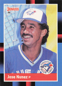 1988 Donruss Jose Nunez #611 RC