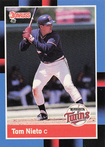 1988 Donruss Tom Nieto #612