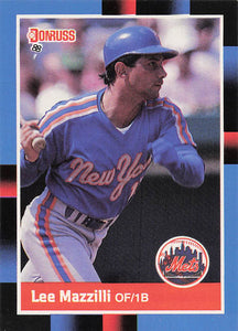 1988 Donruss Lee Mazzilli #614