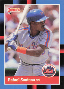 1988 Donruss Rafael Santana #633