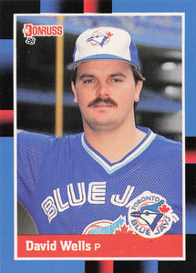 1988 Donruss David Wells #640 RC