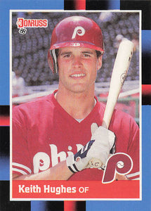 1988 Donruss Keith Hughes #643 RC