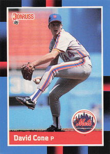 1988 Donruss David Cone #653