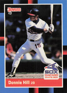 1988 Donruss Donnie Hill #87