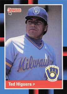 1988 Donruss Teddy Higuera #90