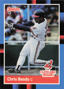 1988 Donruss Chris Bando #95