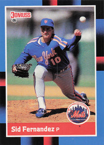 1988 Donruss Sid Fernandez #118