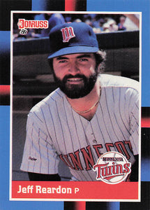 1988 Donruss Jeff Reardon #122