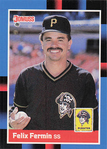 1988 Donruss Felix Fermin #144 RC