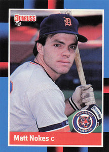 1988 Donruss Matt Nokes #152 RC