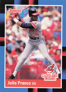 1988 Donruss Julio Franco #156