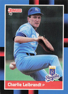 1988 Donruss Charlie Leibrandt #157