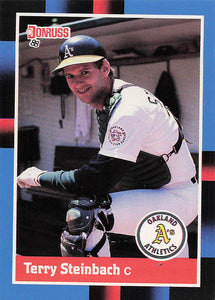 1988 Donruss Terry Steinbach #158