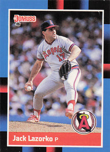 1988 Donruss Jack Lazorko #160