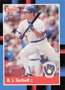 1988 Donruss B.J. Surhoff #172